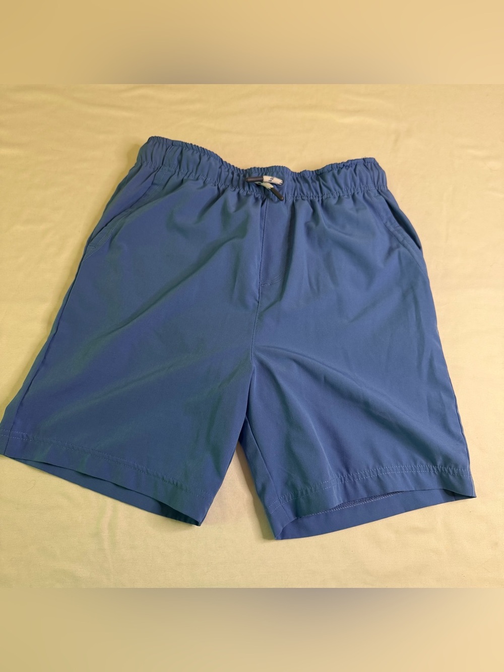 Tommy Bahama Boys Blue Swim Trunks Size Large 10/12 Elastic Waist
